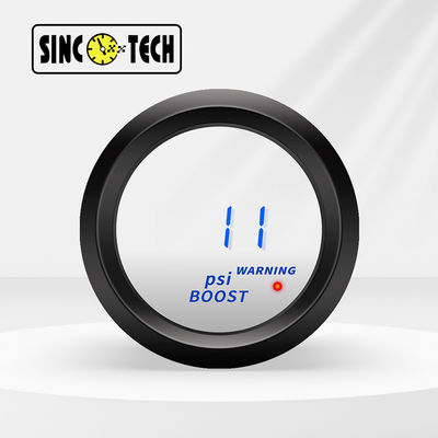 Display a LED 2'' Boost Gauge Bar Turbo Meter Sinco Tech 6112B Auto Mobile 12V
