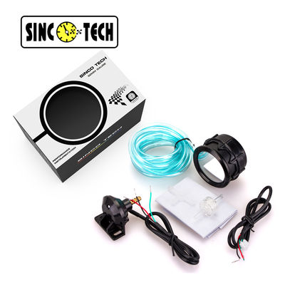 Sinco Tech LED 2'' misuratore di vuoto Bar Turbo Meter 6113B Display a LED per auto mobile